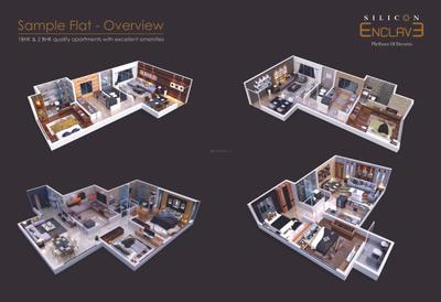 Image of 710 Sq.ft 2 BHK Apartment / Flat for sale in Shilpriya Silicon Enclave, Chembur, Mumbai for Rs. 13500000