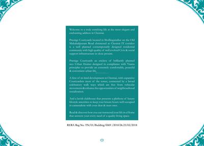 Prestige Courtyards Brochure 3