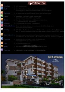 Image of 1150 Sq.ft 2 BHK Apartment / Flat for sale in Sai Brindavanam, Annapurneshwari Nagar, Bengaluru for Rs. 9500000