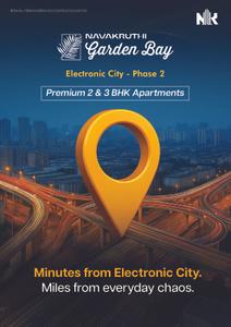 Image of 1640 Sq.ft 3 BHK Apartment / Flat for sale in Navakruthi Garden Bay, Attibele, Bengaluru for Rs. 10009000