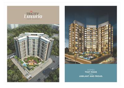 Image of 720 Sq.ft 1 BHK Apartment / Flat for sale in Tricity Luxuria, Panvel, Navi Mumbai for Rs. 7900000