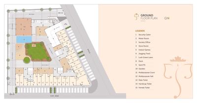 Image of 630 Sq.ft 1 BHK Apartment / Flat for sale in Siddhi Vinayak Emerald, Chandlodia, Ahmedabad for Rs. 5000000