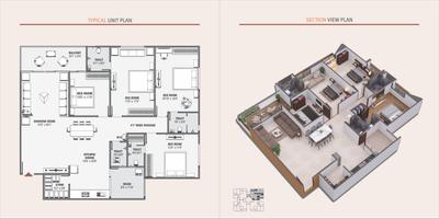 Image of 3300 Sq.ft 4 BHK Apartment / Flat for sale in Sai White 46 Homes, Naroda, Ahmedabad for Rs. 10500000