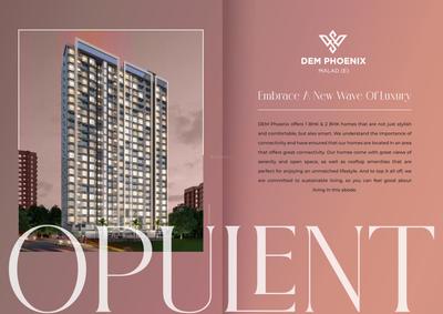 Image of 650 Sq.ft 2 BHK Apartment / Flat for sale in Dem Phoenix, Malad East, Mumbai for Rs. 14500000
