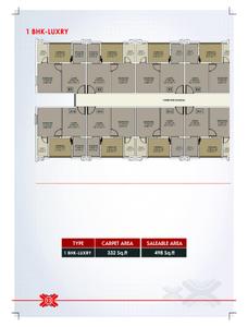 Image of 236 Sq.ft 1 RK Apartment / Flat for sale in Xrbia Chakan, Chakan, Pune for Rs. 1300000