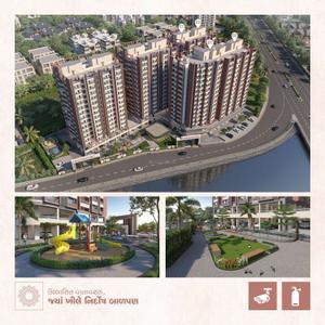 Image of 700 Sq.ft 2 BHK Apartment / Flat for sale in Aatman Anjani Nandan Town, Shakti Nagar, Surat for Rs. 4300000