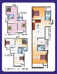 Image of 780 Sq.ft 2 BHK Apartment / Flat for sale in Samriddhi Homes, Sector 89, Noida for Rs. 2900000