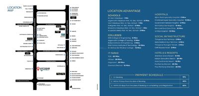 Image of 1900 Sq.ft Residential Plot / Land for sale in Adityaram Happinest, Kelambakkam, Chennai for Rs. 6600000