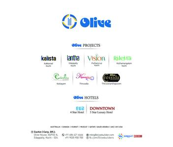 Image of 1490 Sq.ft 3 BHK Apartment / Flat for sale in Olive Ourania, Edappally, Kochi for Rs. 12500000