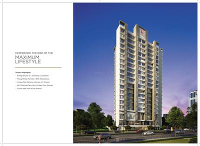 Image of 552 Sq.ft 1 BHK Apartment / Flat for sale in Ruparel Livia, Kurla East, Mumbai for Rs. 8700000