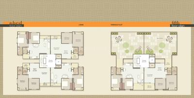 Image of 1000 Sq.ft 2 BHK Apartment / Flat for sale in Darshanam Avenue, Sayajiganj, Vadodara for Rs. 3000000