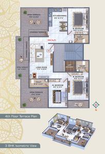 Image of 1060 Sq.ft 2 BHK Apartment / Flat for sale in Anant Niwas, Indira Nagar, Nashik for Rs. 4500000