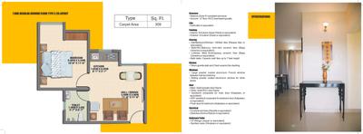 Image of 365 Sq.ft 1 BHK Apartment / Flat for sale in VBHC Greenwoods, Palghar, Mumbai for Rs. 2000000