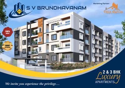 Image of 1105 Sq.ft 2 BHK Apartment / Flat for sale in SV Brundhavanam, Vajarahalli, Bengaluru for Rs. 7300000