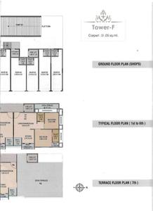 Image of 653 Sq.ft 2 BHK Apartment / Flat for sale in Anant Param Bliss, Atladara, Vadodara for Rs. 3300000
