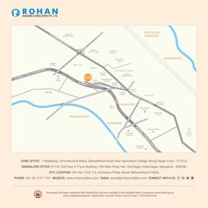 Image of 625 Sq.ft 1 BHK Apartment / Flat for sale in Rohan Anand Phase I, Somatane, Pune for Rs. 3150000