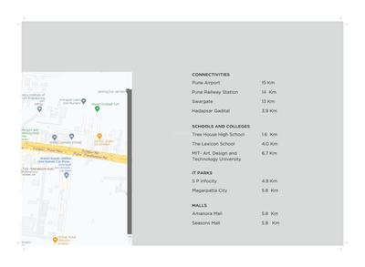 Image of 1022 Sq.ft 2 BHK Apartment / Flat for sale in Samartha Platinum Towers, Manjari Budruk, Pune for Rs. 6050000