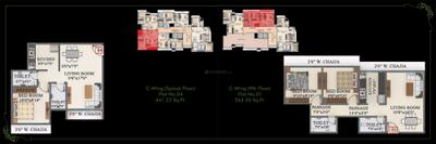 Image of 579 Sq.ft 2 BHK Apartment / Flat for sale in Star Sayba Residency, Sion, Mumbai for Rs. 12500000
