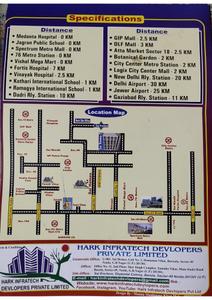 Image of 850 Sq.ft 2 BHK Apartment / Flat for sale in Hark Sai Homes 2, Sector 49, Noida for Rs. 3500000
