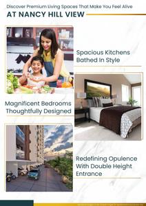Image of 1150 Sq.ft 2 BHK Apartment / Flat for sale in Nancy Hillview A2, Baner, Pune for Rs. 12500000