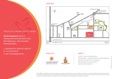 Image of 442 Sq.ft 1.5 BHK Apartment / Flat for sale in Shanti Life Spaces 2, Nalasopara East, Nala Sopara for Rs. 5600000