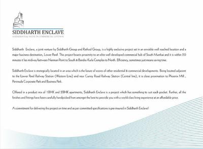 Siddharth Enclave Brochure 2