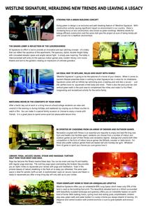 Westline Signature Brochure 2