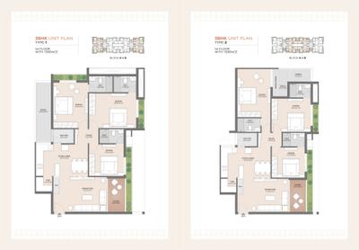Image of 2100 Sq.ft 4 BHK Apartment / Flat for sale in RK Ambiance, Nana Mava, Rajkot for Rs. 17400000