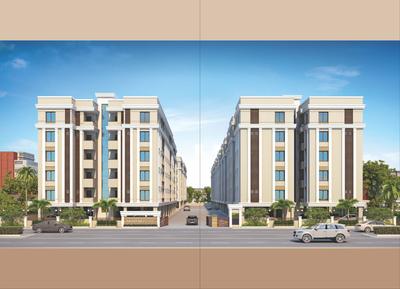 Image of 915 Sq.ft 3 BHK Apartment / Flat for sale in Akshar Pride, Atladara, Vadodara for Rs. 4200000