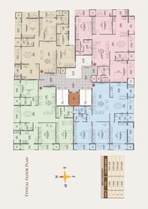 Image of 2300 Sq.ft 3 BHK Apartment / Flat for sale in Shree Pushyaraga, Lalbagh, Mangalore for Rs. 23000000