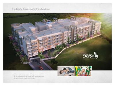 Image of 1185 Sq.ft 2 BHK Apartment / Flat for sale in Baldota Serenity, Choodasandra, Bengaluru for Rs. 8800000