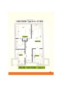 Image of 785 Sq.ft 2 BHK Apartment / Flat for sale in Royal Palms Palms Residences, Goregaon East, Mumbai for Rs. 8500000