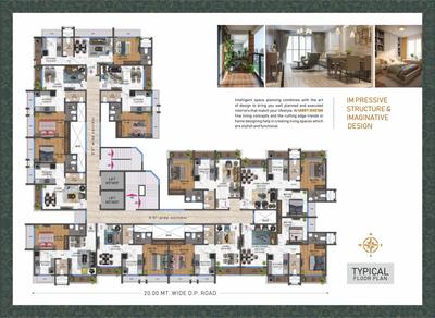 Image of 1050 Sq.ft 2 BHK Apartment / Flat for sale in SVBP Shanti Niketan, Naigaon East, Naigaon for Rs. 6000000