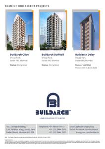 Image of 750 Sq.ft 2 BHK Apartment / Flat for sale in Buildarch Sakura, Dadar West, Mumbai for Rs. 40000000