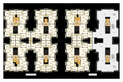 Image of 709 Sq.ft 2 BHK Apartment / Flat for sale in Varun Ratnam Glorious, Mavdi, Rajkot for Rs. 3600000