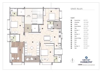 Image of 546 Sq.ft 1 BHK Apartment / Flat for sale in Navkar Harmony, Naigaon East, Naigaon for Rs. 3700000