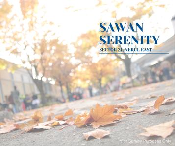 Image of 1500 Sq.ft 3 BHK Apartment / Flat for sale in Shree Sawan Serenity, Nerul, Navi Mumbai for Rs. 26500000