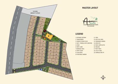 Image of 1720 Sq.ft Residential Plot / Land for sale in Naiknavare Avasa Meadows Talegaon, Talegaon Dabhade, Pune for Rs. 6650000