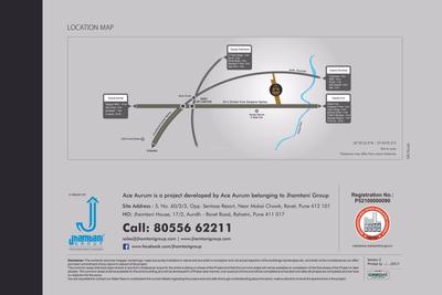 Image of 980 Sq.ft 2 BHK Apartment / Flat for sale in Jhamtani Ace Aurum, Ravet, Pune for Rs. 7200000