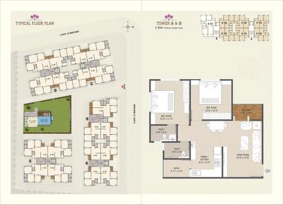 Image of 1100 Sq.ft 3 BHK Apartment / Flat for sale in Arch The Florence, Bhayli, Vadodara for Rs. 6000000