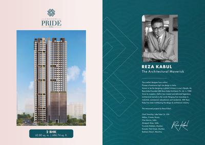 Image of 858 Sq.ft 2 BHK Apartment / Flat for sale in GBD Evana Heights, Parel, Mumbai for Rs. 24500000