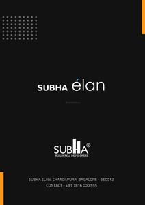 Subha Elan Brochure 35