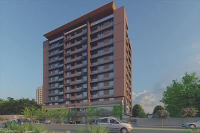 Image of 1845 Sq.ft 3 BHK Apartment / Flat for sale in Gardania Skyrise, Zundal, Ahmedabad for Rs. 7400000