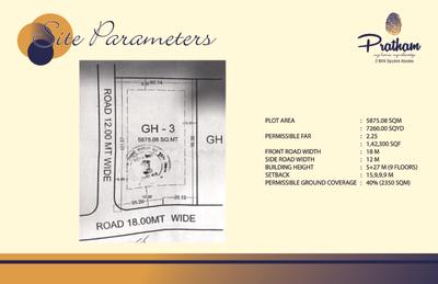 Image of 637 Sq.ft 2 BHK Apartment / Flat for sale in Star Pratham, Manyawas, Jaipur for Rs. 3800000