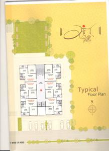 Image of 1179 Sq.ft 2 BHK Apartment / Flat for sale in Shree Bajrang Sant Villa, Vastral, Ahmedabad for Rs. 4250000
