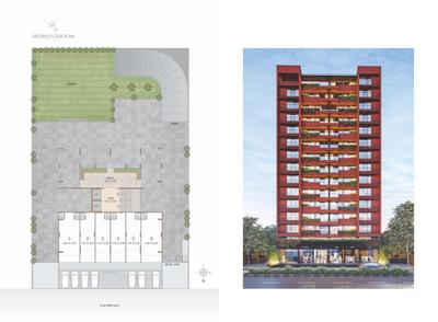 Image of 1935 Sq.ft 3 BHK Apartment / Flat for sale in Lake Abode, Vaishno Devi Circle, Ahmedabad for Rs. 6815000