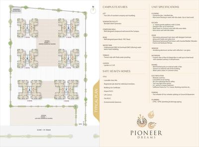 Image of 1450 Sq.ft 3 BHK Apartment / Flat for sale in Pioneer Dreams, New Althan, Surat for Rs. 7500000