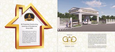 Image of 1100 Sq.ft Residential Plot / Land for sale in Golden Gates Home City, Sonnanayakanapura, Bengaluru for Rs. 3960000