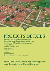 Image of 1521 Sq.ft Residential Plot / Land for sale in V K Sohna Greens, Sector 4, Sohna for Rs. 15300000