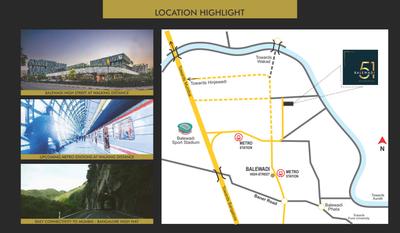 Image of 1050 Sq.ft 2 BHK Apartment / Flat for sale in Utsav 51 Balewadi Residences, Balewadi, Pune for Rs. 11500000